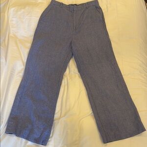 Women’s Ralph Lauren Linen Blue wide leg Pants